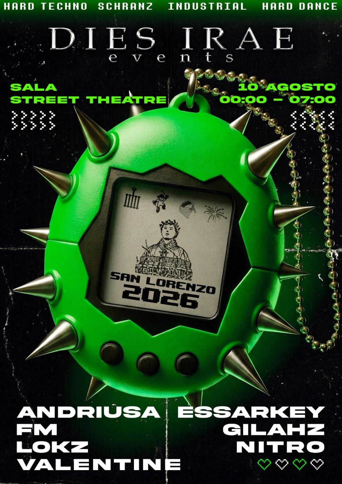 Noche de hard techno & industrial