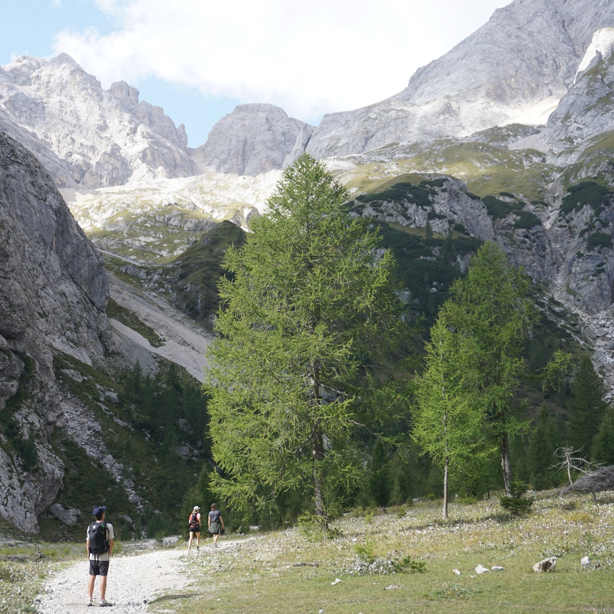 Dolomitas el mes pasado