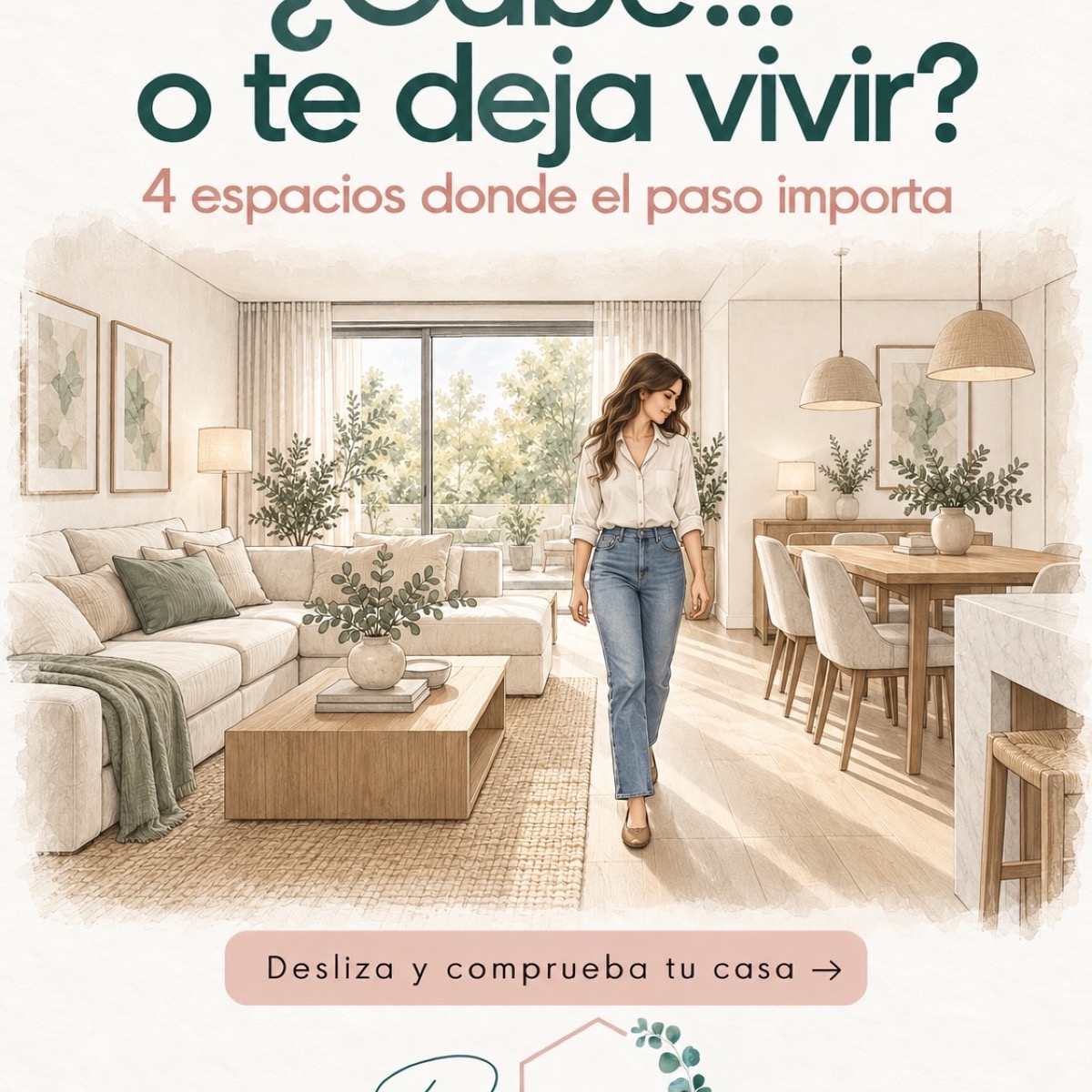 Distancias de paso en casa: ¿cuánto espacio dejar entre los muebles? 📏 En este…