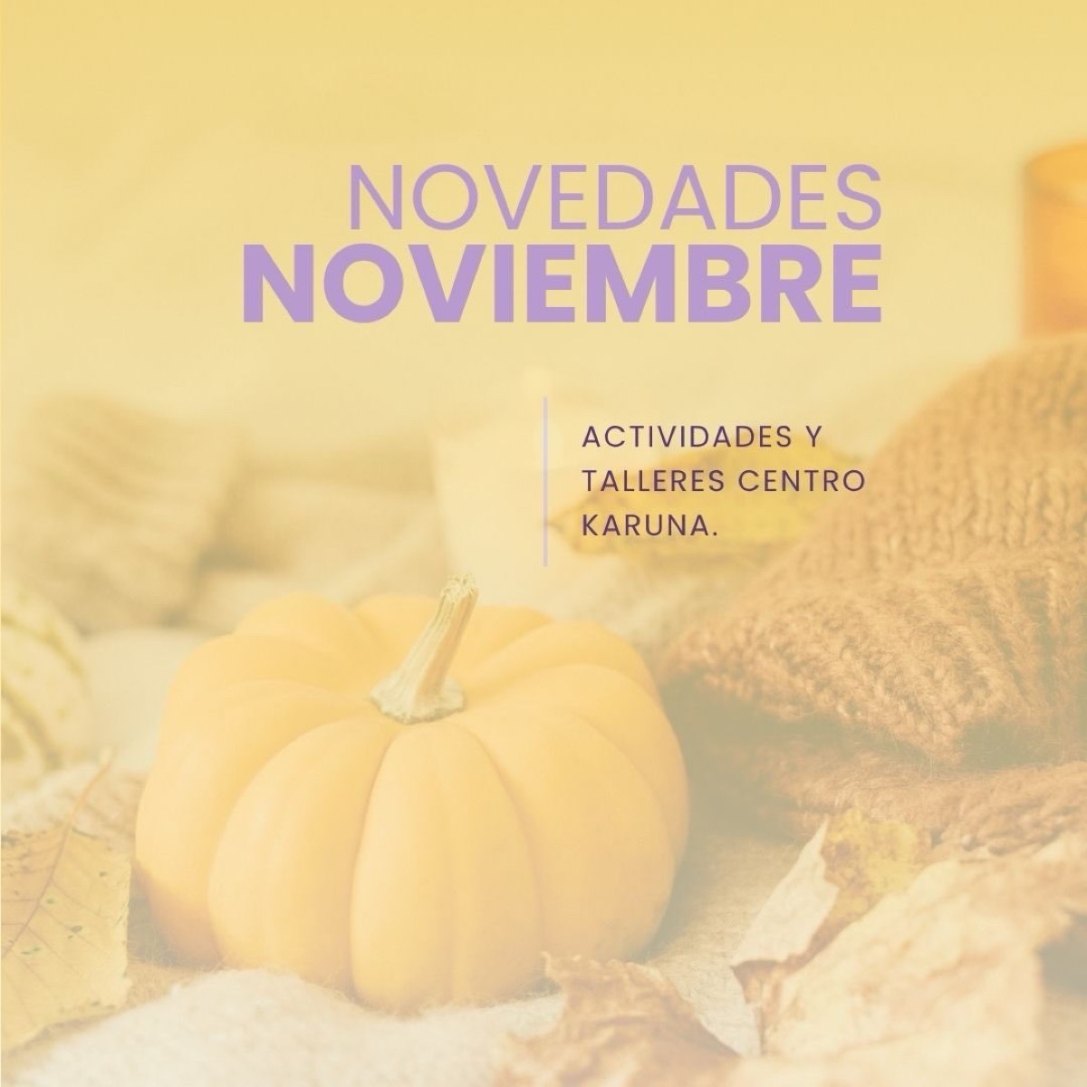 ✨ ¡En una semana estrenamos nuevo mes en Karuna! 🧘‍♀️🌿 Y con él llegan nuevas clases…